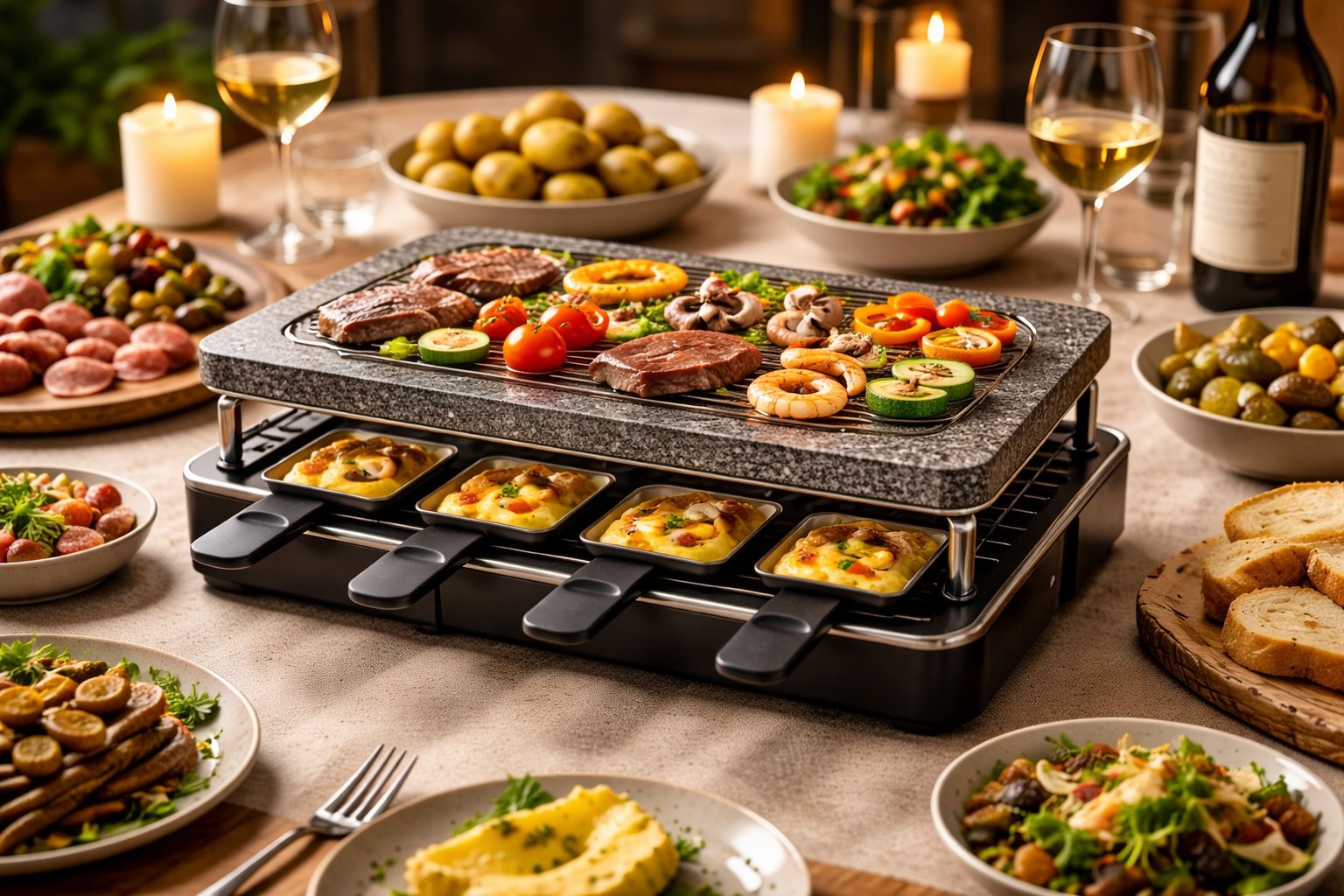 Wie viel Watt sollte ein Raclette haben?